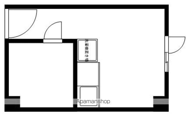 リース・イン(ワンルーム/4階)の間取り写真