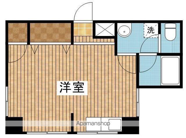 東堀ハイツ(ワンルーム/1階)の間取り写真