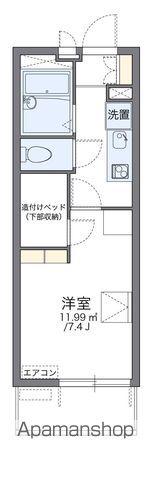 レオパレスせんだん(1K/3階)の間取り写真