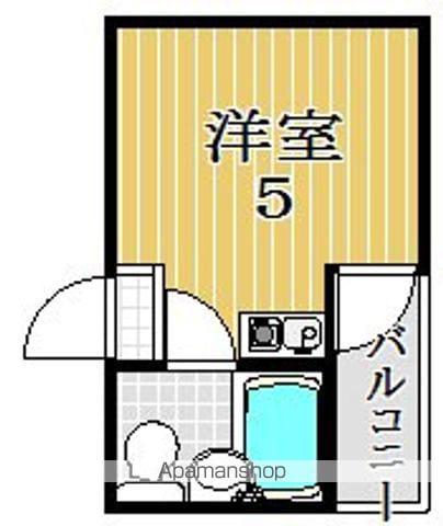 エミネント我孫子(ワンルーム/1階)の間取り写真