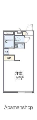レオパレス八田(1K/1階)の間取り写真