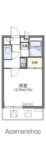 レオパレス森真(1K/2階)の間取り写真