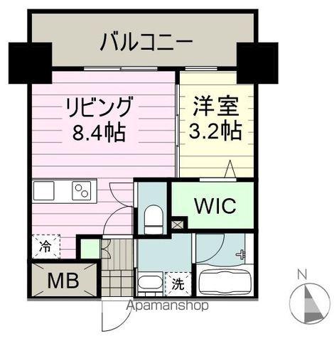 BRANDZ PLUS(1LDK/3階)の間取り写真