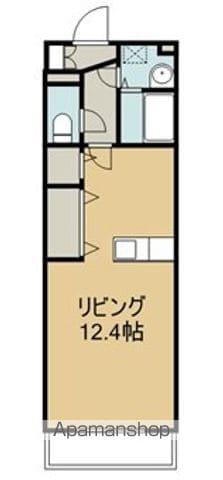 ラセーヌ大石町(ワンルーム/1階)の間取り写真