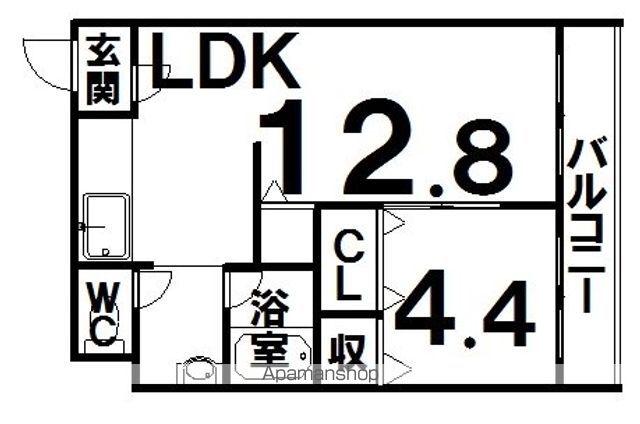 VIL・LA・AVANTGARDE(1LDK/2階)の間取り写真