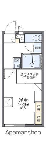 レオパレス東桑山(1K/2階)の間取り写真