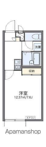 レオパレスヴィラ スエヒロⅤ(1K/2階)の間取り写真