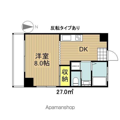 K&M千春(1K/2階)の間取り写真