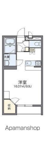 レオパレスリカヴィトスの丘(1K/2階)の間取り写真