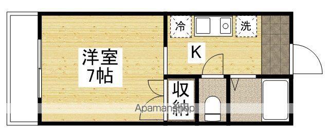 アーバン21(1K/2階)の間取り写真