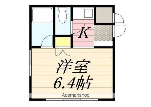 シティパレス南天神PART-1(1K/4階)の間取り写真