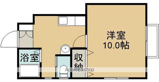 アネシス(1K/1階)の間取り写真