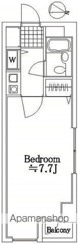 アポーラ中野(1K/3階)の間取り写真