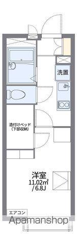 レオパレスサントリーニ(1K/3階)の間取り写真