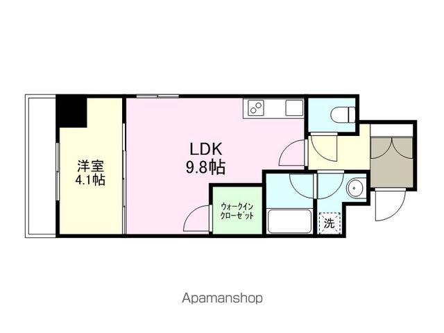 LUCIO(1LDK/3階)の間取り写真