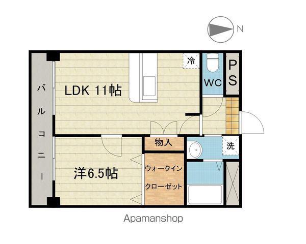 アージョスパジオ五番館(1LDK/2階)の間取り写真