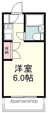 フォーラム45(ワンルーム/3階)の間取り写真