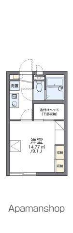 レオパレスたんぽぽ(1K/2階)の間取り写真