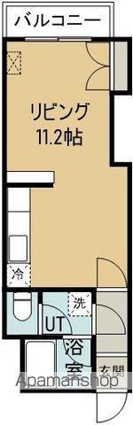 STAY HERE BILL(ワンルーム/4階)の間取り写真