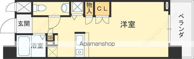 エスリード御堂筋梅田(ワンルーム/3階)の間取り写真