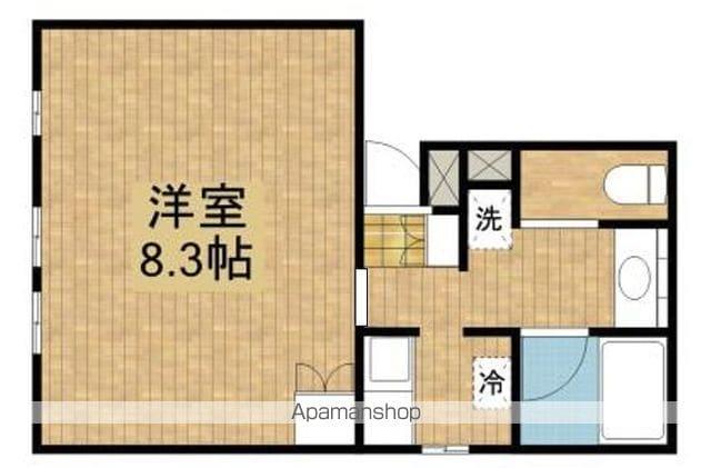 エーデルハイム(1K/2階)の間取り写真