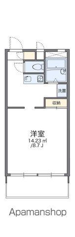 レオパレス井野(1K/2階)の間取り写真