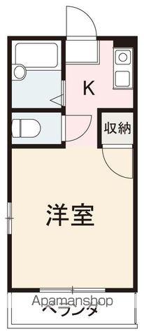 コート扇町2(1K/1階)の間取り写真