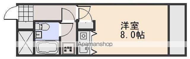 朝日プラザ岡山中山下1002(ワンルーム/10階)の間取り写真