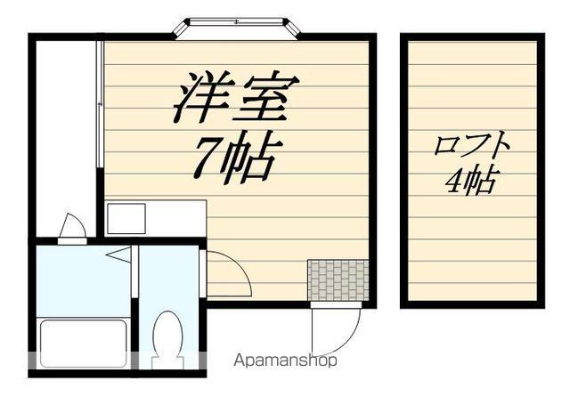 アントラーズコーポ(ワンルーム/2階)の間取り写真