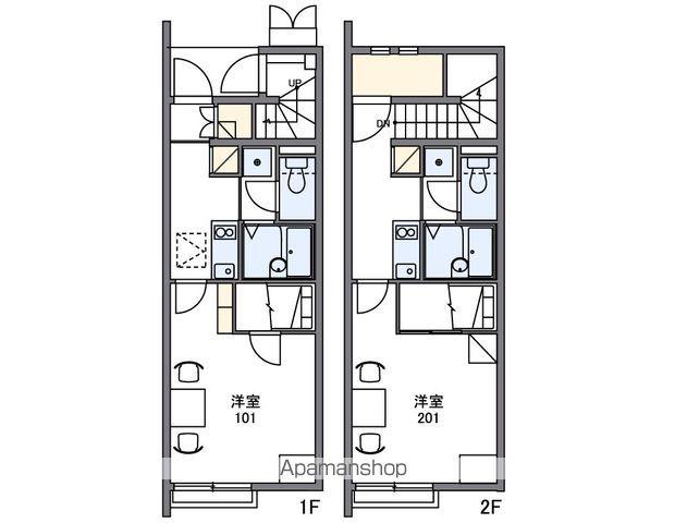 レオネクストうちなー(1K/1階)の間取り写真