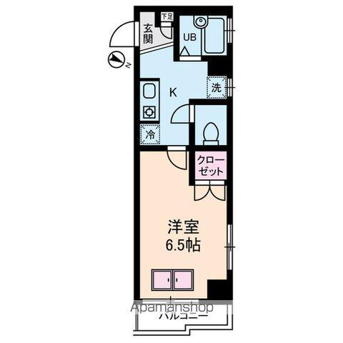 RENACE栄町(1K/2階)の間取り写真