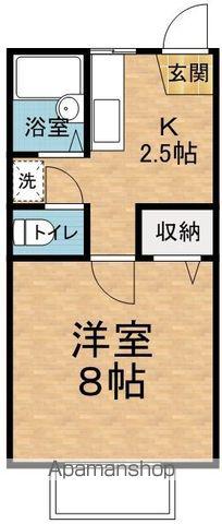 フレグランス郵とぴあ(1K/1階)の間取り写真