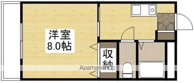 エクシードY(1K/2階)の間取り写真
