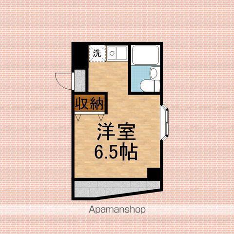 ハイムあさか(ワンルーム/2階)の間取り写真