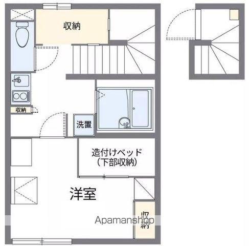 レオパレスキリーク YH(1K/2階)の間取り写真