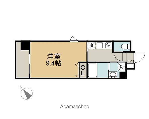 GOKISO TERRACE(1K/2階)の間取り写真