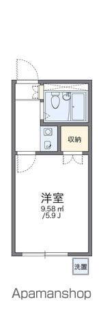 レオパレス赤池(1K/1階)の間取り写真