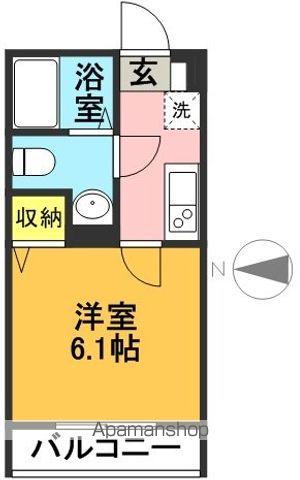 リブリ・永福(1K/1階)の間取り写真