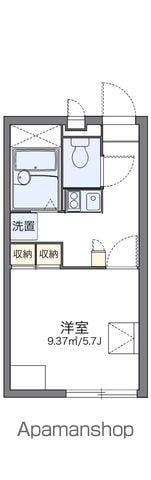 レオパレスハイランドコート(1K/2階)の間取り写真