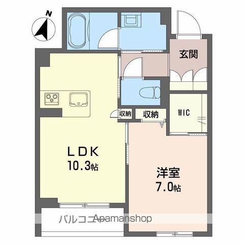 シャーメゾン ヴェルジェ(1LDK/3階)の間取り写真