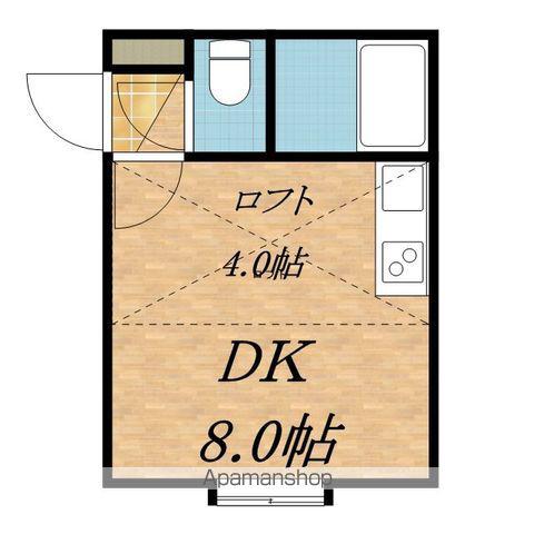 北27条クラブハウスB(ワンルーム/1階)の間取り写真