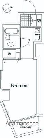 アーバンヒルズ西川口(ワンルーム/3階)の間取り写真