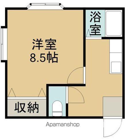 アルハンブラ(1K/2階)の間取り写真
