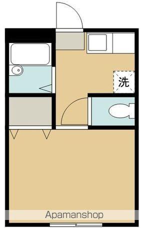 ハイツ江尻A棟(1K/1階)の間取り写真