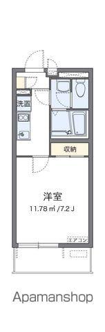 ミランダデアメルツ(1K/1階)の間取り写真