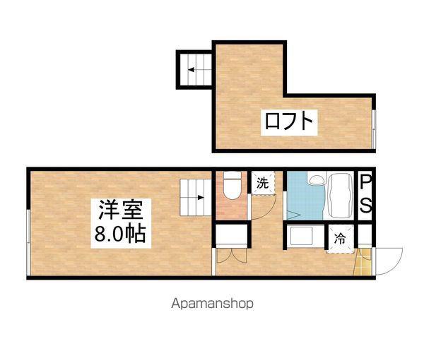 シャルマンドミール(1K/1階)の間取り写真