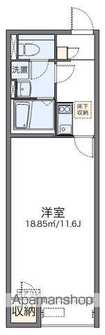 レオネクストSTAGEⅤ(1K/1階)の間取り写真