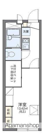 レオパレス相生(1K/2階)の間取り写真