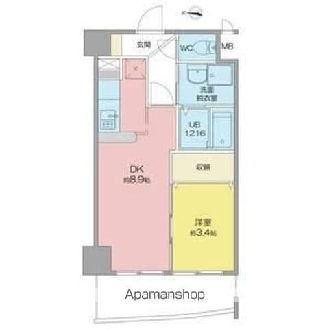 サウス VALLEY(1LDK/2階)の間取り写真