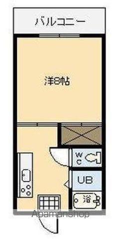 フジタ正手ハイツ(1K/2階)の間取り写真